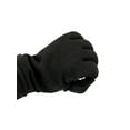 thumbnail image 2 of Isotoner Women's Water Repellent Fleece Gloves with Spandex Palm, Black, 2 of 6
