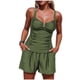 thumbnail image 2 of Traje de baño tankini de cintura alta con mangas abullonadas para mujer, conjunto de bikini negro, traje de baño con recortes, traje de baño de dos piezas para mujer, trajes de baño tankini para mujer, 2 of 7