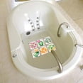 thumbnail image 3 of 12x de Bañera Impermeable Antideslizante Patrón de Flor/Planta/Pez/Guijarros 3D Calcomonía de Pares Piso Aodorno para Cocina Baño Planta suculenta Macarena Pegatinas de bañera antideslizantes, 3 of 5