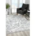 thumbnail image 3 of eRug Outlet Oasis Collection Modern Abstract Area Rug (5x8 feet) - 5'3" x 7'6", Grey, 3 of 6