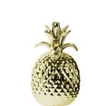 thumbnail image 3 of Urban Trends Collection 38426 Porcelain Pineapple Figurine, Small - Silver, 3 of 4