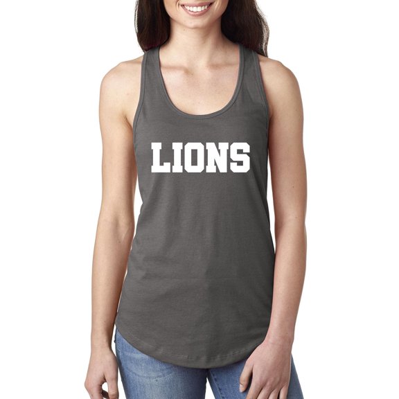 MmF - Women's Racerback Tank Top, up to Women Size 2XL - Lions