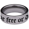 thumbnail image 4 of Don't Tread on Me Tungsten Carbide Ring, 4 of 9