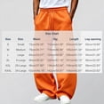 thumbnail image 4 of Mens Sweatpants with Pockets Loose Casual Barrel Sweat Pants,Drawstring Elastic Waist Curved Seam Wide Leg Athletic Pants for Running, 4 of 6
