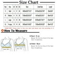 thumbnail image 5 of Holiday Clearance! ZVNAΖH Sports Bras for Women Large Bust Adjustable Straps Seamless Breathable Bra Soft Stretchy Shockproof Sports Bra, 5 of 5