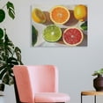 thumbnail image 3 of Chilfamy Citrus Fruits Canvas Wall Decor - Fashion Kitchen Wall Art Pictures for Bedroom, Home Decor Theme Without Frame 16x12in, 3 of 6