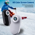 thumbnail image 3 of Cámara de Acción para Pulgar 1080p, Montaje en Cualquier Lugar, Cámae de Cuerpo Pequeño Con Clip Trasero, Cámae Vlogging Portátil, Cámara para Casco para Ciclismo, 3 of 6
