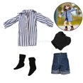 thumbnail image 4 of de Vestidos Casual Ropas Moda - 14 Pulgadas Muñeca Bebé 36 cm Doll - casual B casual B Yotijar Vestido de fiesta Ropa de muñeca, 4 of 8