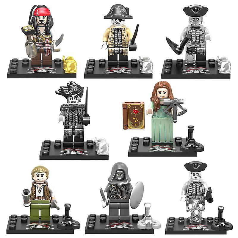 Pirates Of The Caribbean 5g Captain Salazar Small Particles Assembled Building Blocks Minifigure Toy