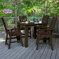 thumbnail image 2 of Highwood's 42" x 42" Square 5-pc Weatherly Dining Set - Counter Height, Outdoor, Eco-friendly, Synthetic Wood, 2 of 10
