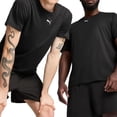 thumbnail image 3 of Playera Puma ESSENTIALS Heather Cat para Hombre 525920-01 negro XL, 3 of 4