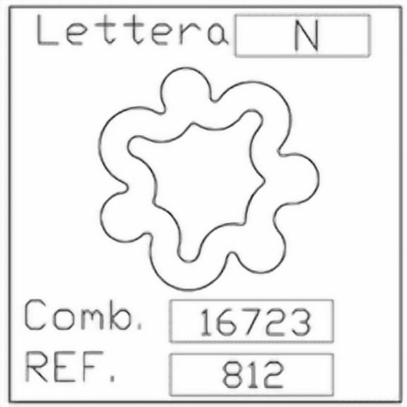 OEM Replacement Wheel Lock Key Fits Audi 812 (N) European Made NEW