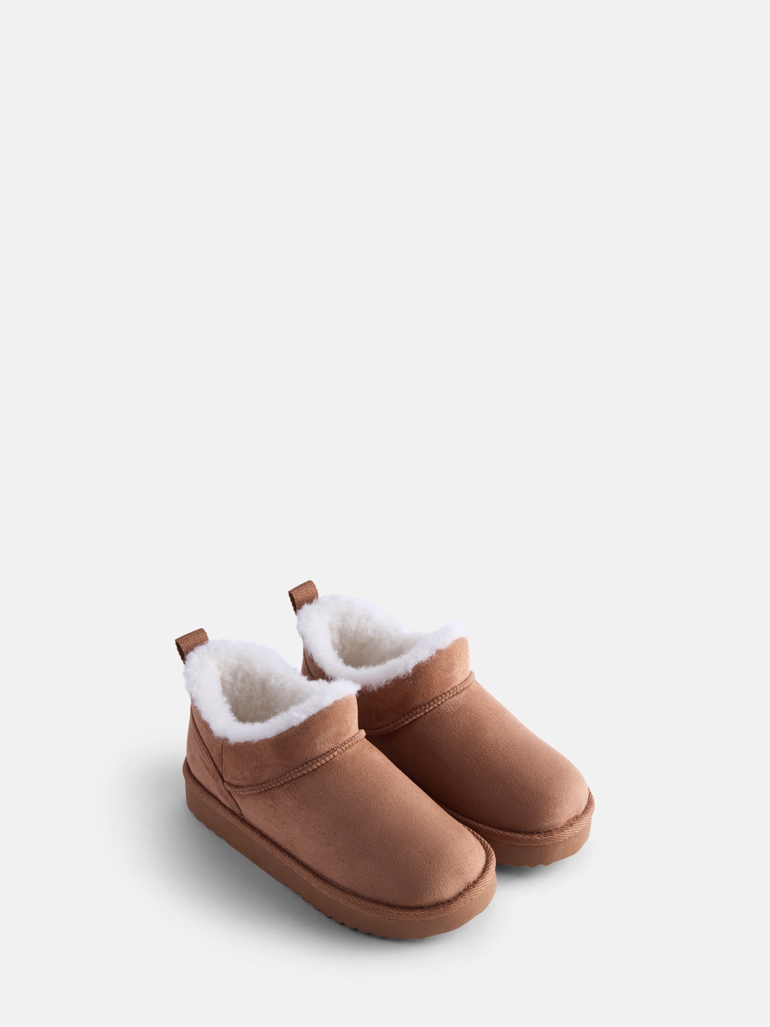 Wonder Nation Toddler, Little & Big Girls Faux Shearling Mini Platform Boots
