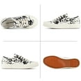 thumbnail image 6 of JENN ARDOR Women's Canvas Sneakers Low Cut Lace Up Slip On Fashion Walking Shoes Comfortable Breathable Lightweight Flats, 6 of 8