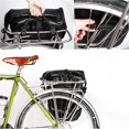 thumbnail image 4 of maskred Waterproof Bike Bag 25L Bike Bag Cargo Rack Saddle Bag Shoulder Bag Black Green, 4 of 6