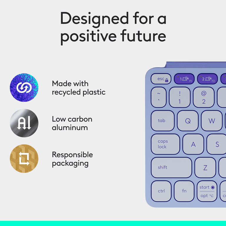 Logitech Keys-To-Go 2 US配列 Lilac ライラック色 Logitech Keys-To-Go 2 for iPad - Purple - Apple (HK)