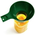 thumbnail image 2 of Norpro Canning Wide Mouth Plastic Funnel, Green, 4.75 inches Pack of 3, 2 of 4
