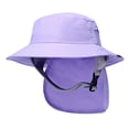 thumbnail image 2 of Surf Bucket Hat Neck Flap Cover para Pesca Deportes Acuáticos Adultos Unisex Violeta jinwen Sombrero de pescador de surf, 2 of 7