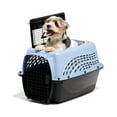 thumbnail image 5 of Petmate Plastic Carrier for Dogs & Cats, 2 Door Top Load Travel Kennel, Blue, for Dogs & Cats up to 15 lbs, Medium, 24" x 14.50" x 16.76", 5 of 13