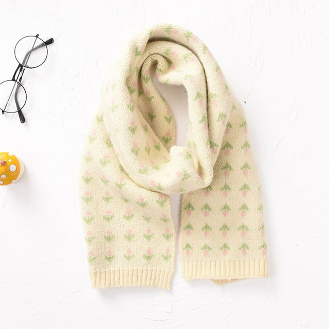 LSLJS Foulard à Imprimé Floral pour Garçons et Filles, Châle Multi-Usage à la Mode, Foulards pour Enfants