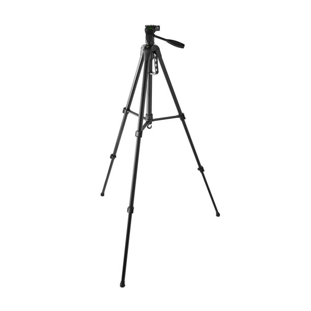 onn. 67inch Tripod with Smartphone Cradle for DSLR Cameras