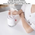 thumbnail image 3 of 500ml Portable Humidifier, Mini Cool Mist Humidifier with Night Light, Humidifier Auto Shut-Off, Ultra-Quiet, 2 Spray Modes, Suitable for Home Baby Bedroom Office Travel, 3 of 9