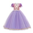 thumbnail image 1 of Disney Elsa Anna Princess Dress Girl Kid Birthday Party Carnival Clothes Cosplay Frozen Encanto Rapunzel Jasmine Mermaid Costume9-10T (150) Gao Jinjia LED, 1 of 2