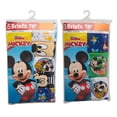 thumbnail image 4 of Calzoncillos Disney Mickey Mouse para niños, 100% algodón peinado, paquete de 8, 4 of 4