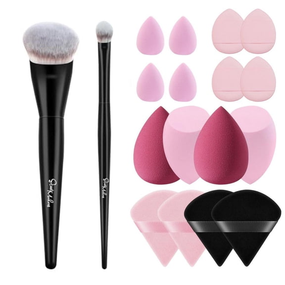 Finger Puff, Mini Makeup Puff Super Soft Blending Sponge Makeup Tools, Suitable For Loose Powder, Foundation, Concealer, Repair Cream, Eye Shadow