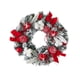 thumbnail image 5 of Coronas navideñas para puertas, decoraciones navideñas para paredes, puertas, oficinas, fiestas, porches. 30 cm de diámetro, 5 of 9