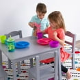 thumbnail image 3 of Humble Crew Camden Kids Wood Table and 4 Chair Set, Grey, 3 of 9