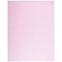 SAFAVIEH Loft Kalya Solid Machine Washable Area Rug, Pink, 9' x 12'