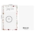 thumbnail image 2 of Inkdotpot Pack Of 2 Daily Planner List Undated Notepads, Memo Pad To-Do List Tear Off List Pad- Organizer- Scheduler- Organize Tasks (50 Sheets Each)-J6, 2 of 7