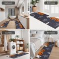 thumbnail image 5 of Halloween Pumpkin Ghost Pattern Kitchen Rugs Sets Of 3,Kitchen Runner Rugs Non Skid Washable,Decorative Kitchen Floor Mats for Kitchen,Sink,Laundry,17"x30"+ 17"x47" + 17"x59", 5 of 6