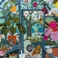 thumbnail image 6 of eeBoo Piece & Love: English Greenhouse - 1000 Piece Puzzle - Adult Square Jigsaw, 23x23", Includes Image Reference Insert, Glossy High-Quality Pieces, 6 of 7