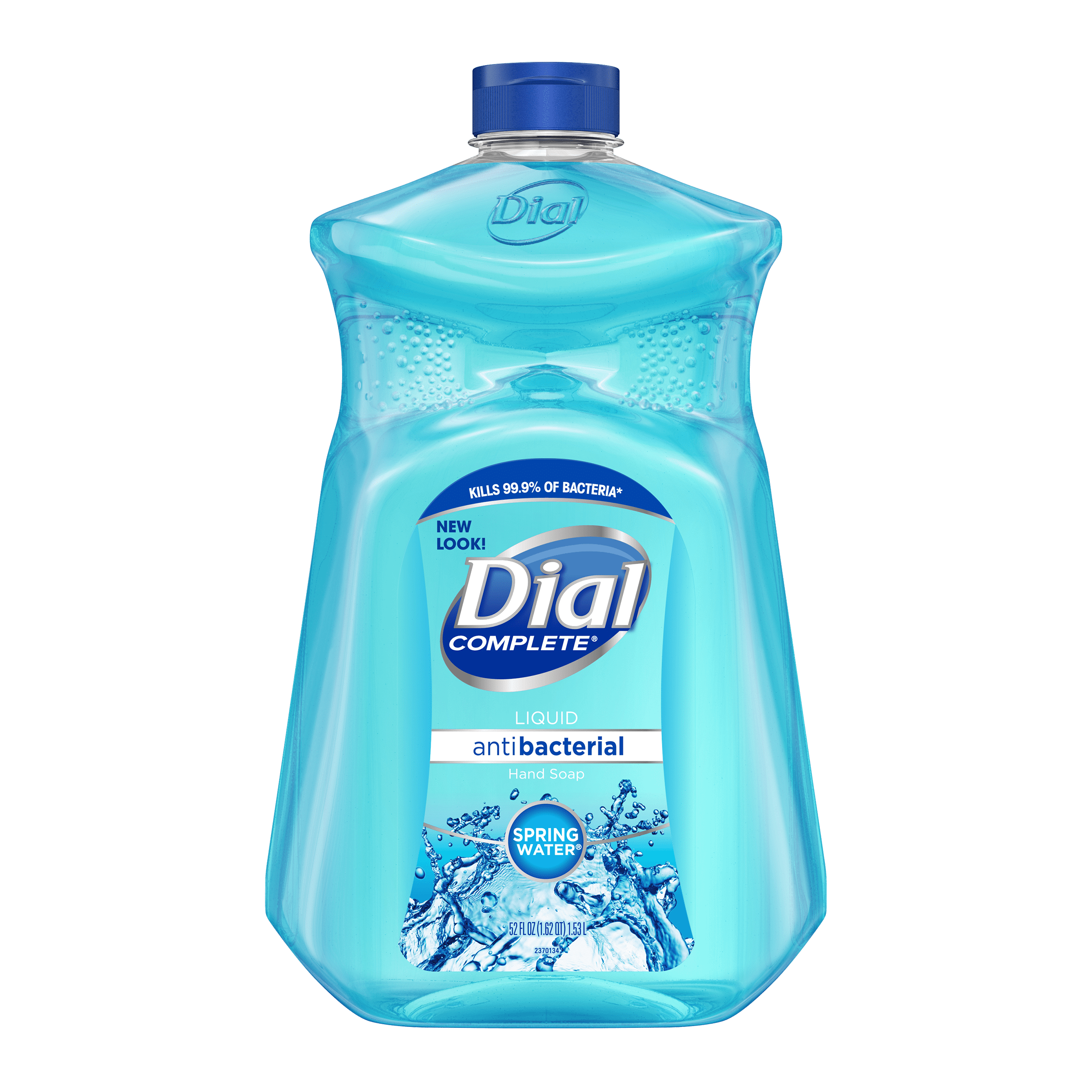 Dial Antibacterial Liquid Hand Soap Refill, Spring Water, 52 Ounce