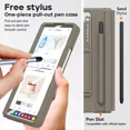 thumbnail image 6 of For Samsung Galaxy Z Fold 6 5 4 Hinge Screen Protector Leather Stand Case +S Pen, 6 of 9