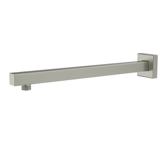 Logmey 16-Inch Brushed Nickel Bathroom Shower Arm Extender