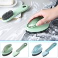 thumbnail image 3 of Dengmore Household Cleaning Brush Soft Bristle Brush Kitchen Washing Utensils Brushes Stain Removal Pot Brush Cleaner Short Handle Brush for Shoes Clothes, 3 of 3