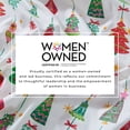 thumbnail image 6 of Great Bay Home Ultra-Soft Printed Microfiber Sheet Set (Full, Twinkling Ornaments), 6 of 9