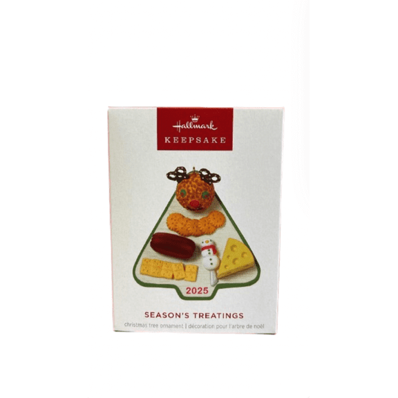 Hallmark 2025 Keepsake Season's Treatings Christmas Ornament New with Box