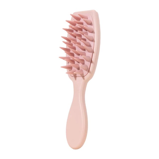 Peine para el cabello, cepillo para desenredar, cabello húmedo o seco, todo tipo de cabello, peine ador, cepillo de peinado para viajes, bebés, Rosa