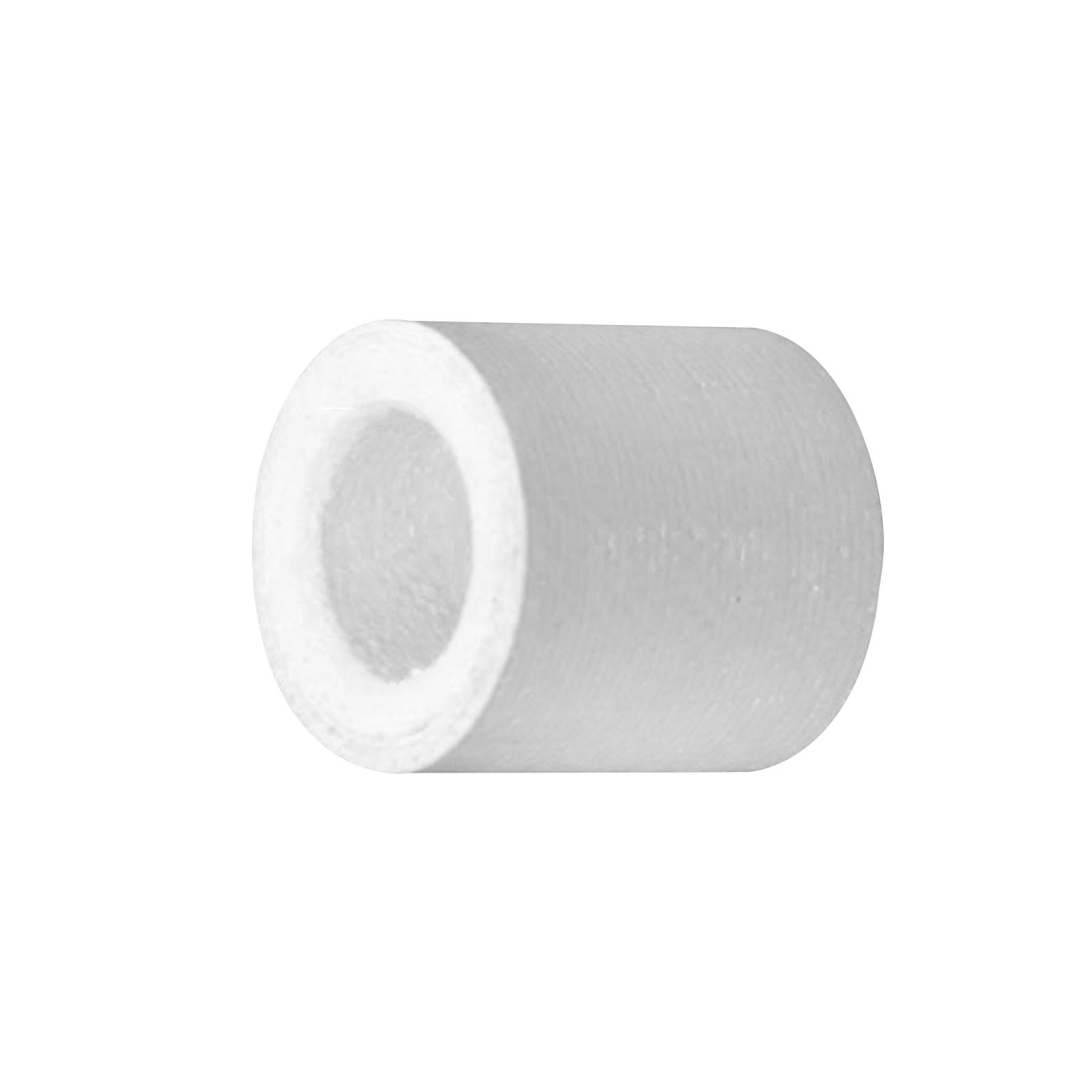 10 Puntas Para Taco De Billar De 13 Mm - Juego De Accesorios Con Férula Y Anillos, Color Blanco