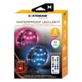 thumbnail image 1 of Ensemble de 2 Rondelles de Lumière LED, Hydrofuges, avec Télécommande, 1 of 3