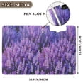 thumbnail image 3 of ALAZA Lavender Flowers Floral A4 Foldable Clipboard 360 Degree Folder Binder, 3 of 9