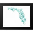thumbnail image 2 of Grey, Jace 18x15 Black Modern Framed Museum Art Print Titled - Florida Turquoise, 2 of 5