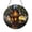 Acrylic 3.5 Inch, variant on Woodland Treehouse with Squirrels Stained Glass Style Window Suncatcher2001
