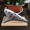 thumbnail image 5 of 12 Hole Ceramic Ocarina,hand Painting ,beginner Learning, Christmas Gift Style1, 5 of 5