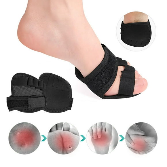 Almohadillas universales para el antepié, separador de , calcetines de pedicura para la alineación del gordo del pie, s torcidos en Salvador Separador de dedos