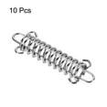 thumbnail image 3 of Uxcell 90x30mm Stainless Steel Tent Spring Buckle Rope Tensioner 10 Pack, 3 of 5